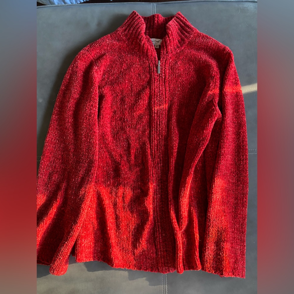 Coldwater Creek zip up cardigan